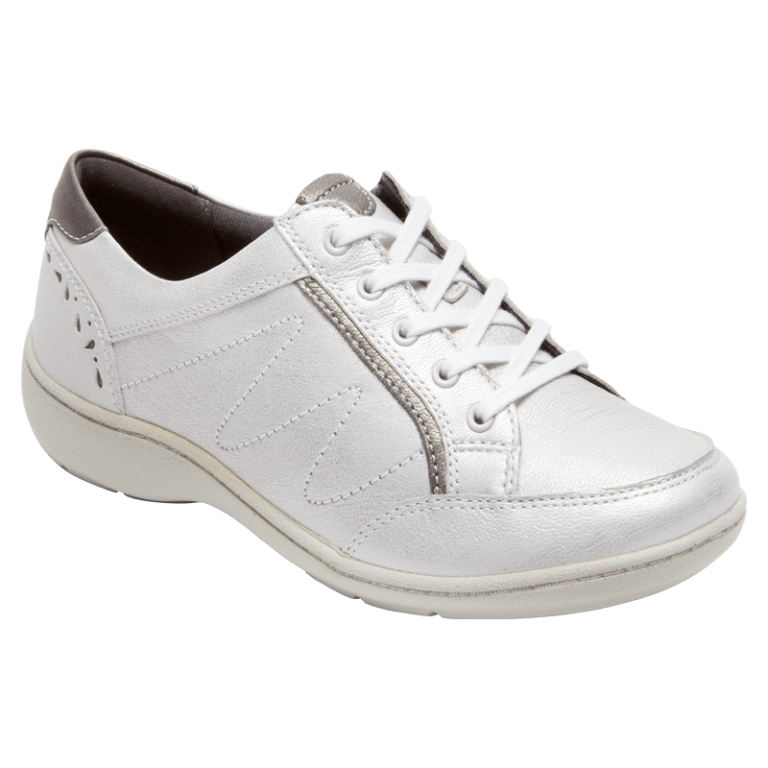 Women's Aravon Bromly Oxford - Silver | Stan's Fit For Your Feet
