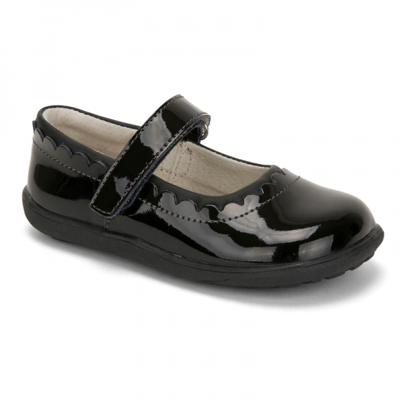 Kids' See Kai Run Jane II Size 4-7 Black | Stan's Fit For Your Feet