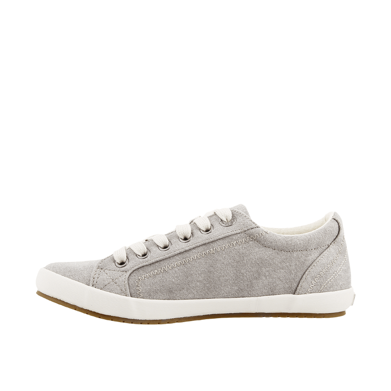 Women's Taos Star Washed Canvas Sneaker - Grey Wash | Stan's Fit For ...