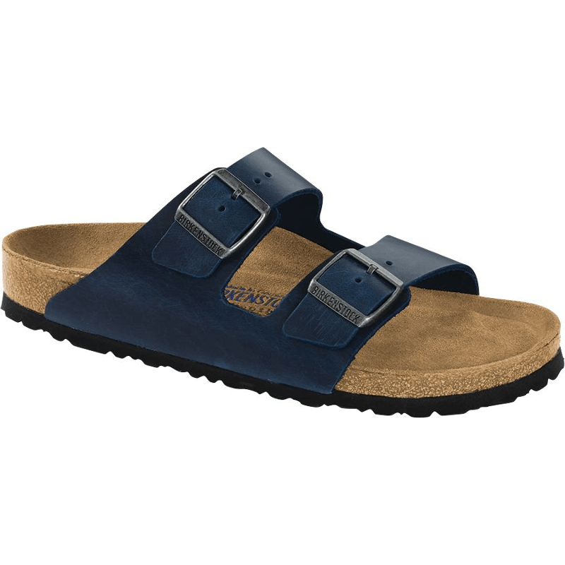 Women's Birkenstock Arizona Soft Footbed - Blue Oiled | Stan's Fit For ...