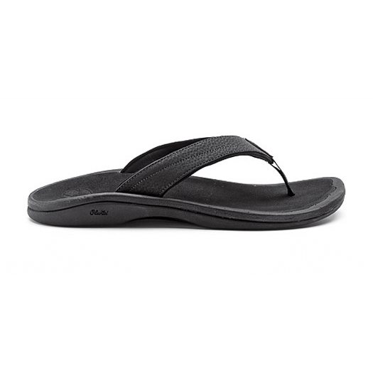 Women's OluKai 'Ohana Sandals - Black | Stan's Fit For Your Feet