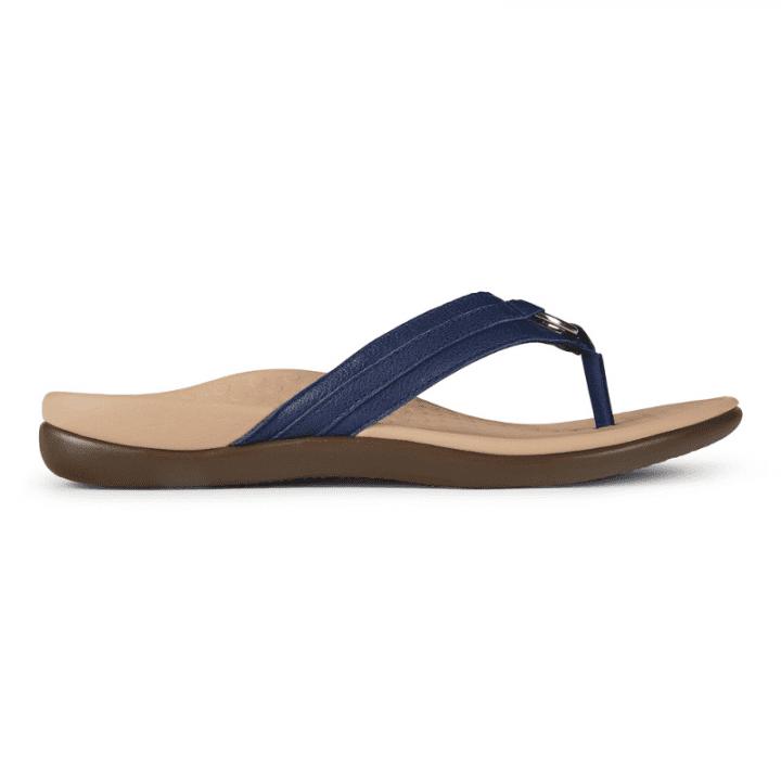Women's Vionic Tide Aloe Toe Post Sandal - Navy | Stan's Fit For Your Feet