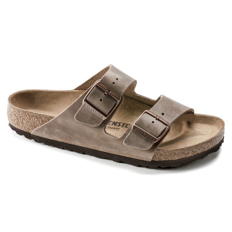 Birkenstock Arizona Sandals - Tobacco Oiled Leather | Stan's Fit For ...