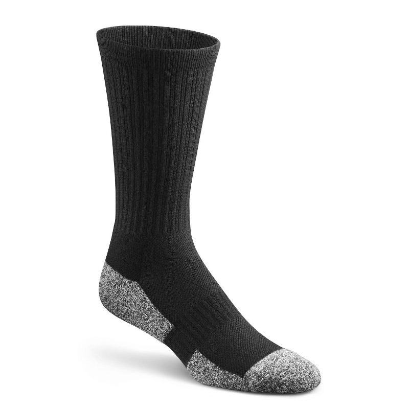 Dr. Comfort Crew Sock - Black | Stan's Fit For Your Feet