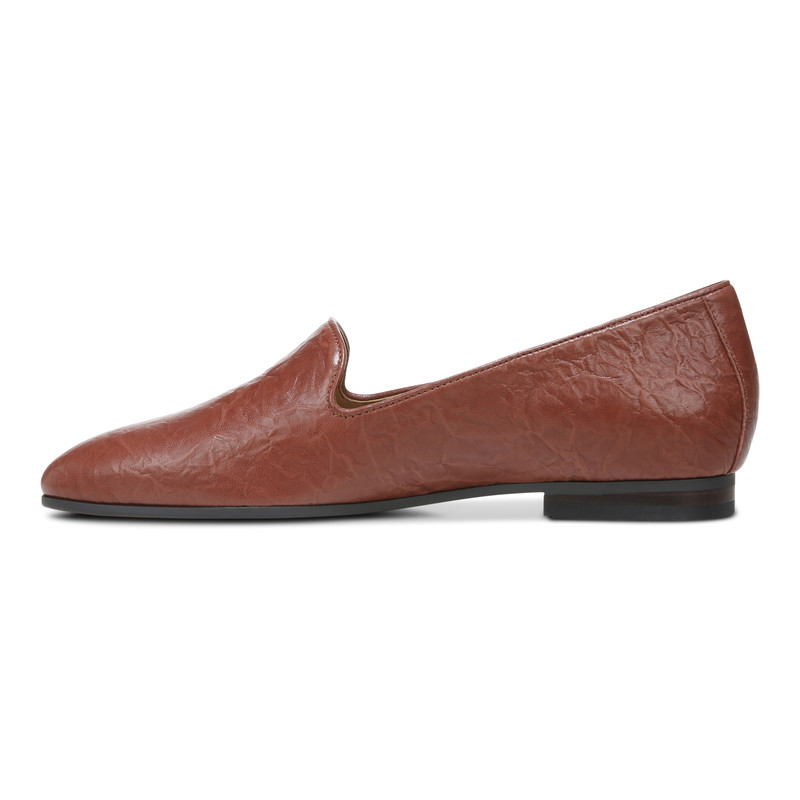 Women's Vionic Willa Ll Crinkle Loafer - Brown | Stan's Fit For Your Feet