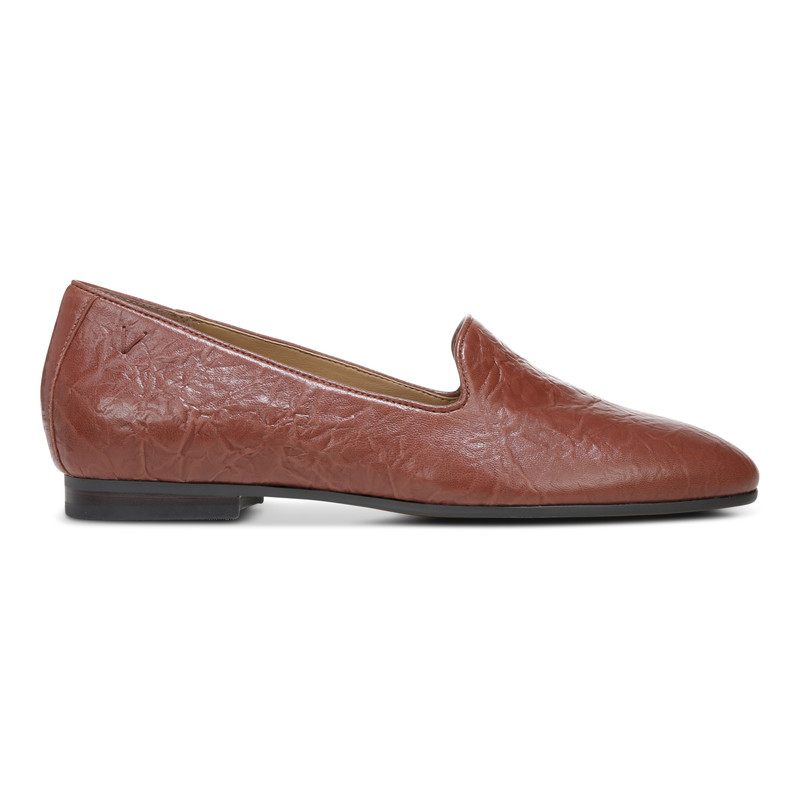 Women's Vionic Willa Ll Crinkle Loafer - Brown | Stan's Fit For Your Feet