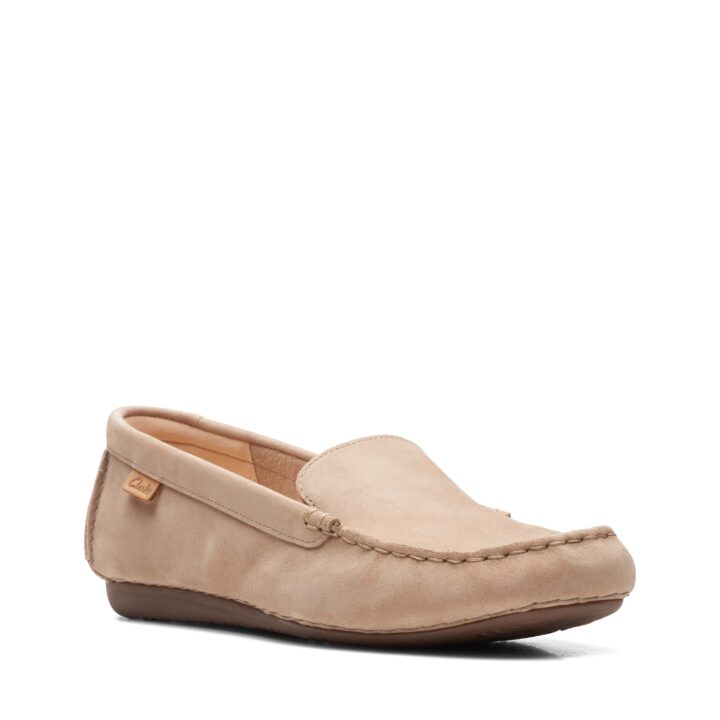 Women's Clarks Freckle Walk - Sand Nub | Stan's Fit For Your Feet