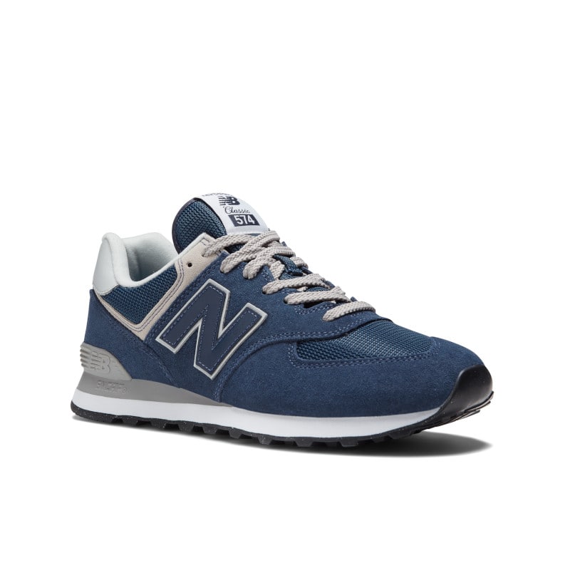 Misionero Suave Agua con gas Men's New Balance 574 Core ML574EVN - Navy|White | Stan's Fit For Your Feet