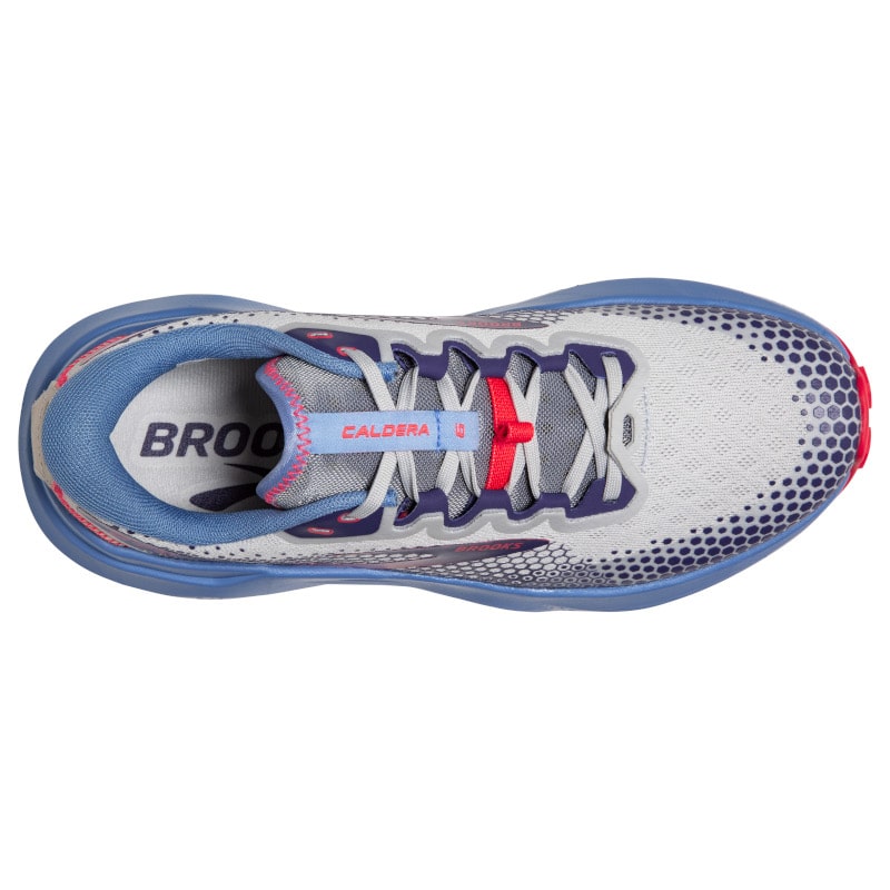 Women's Brooks Caldera 6 - Oyster/Blissful Blue/Pink | Stan's Fit For ...