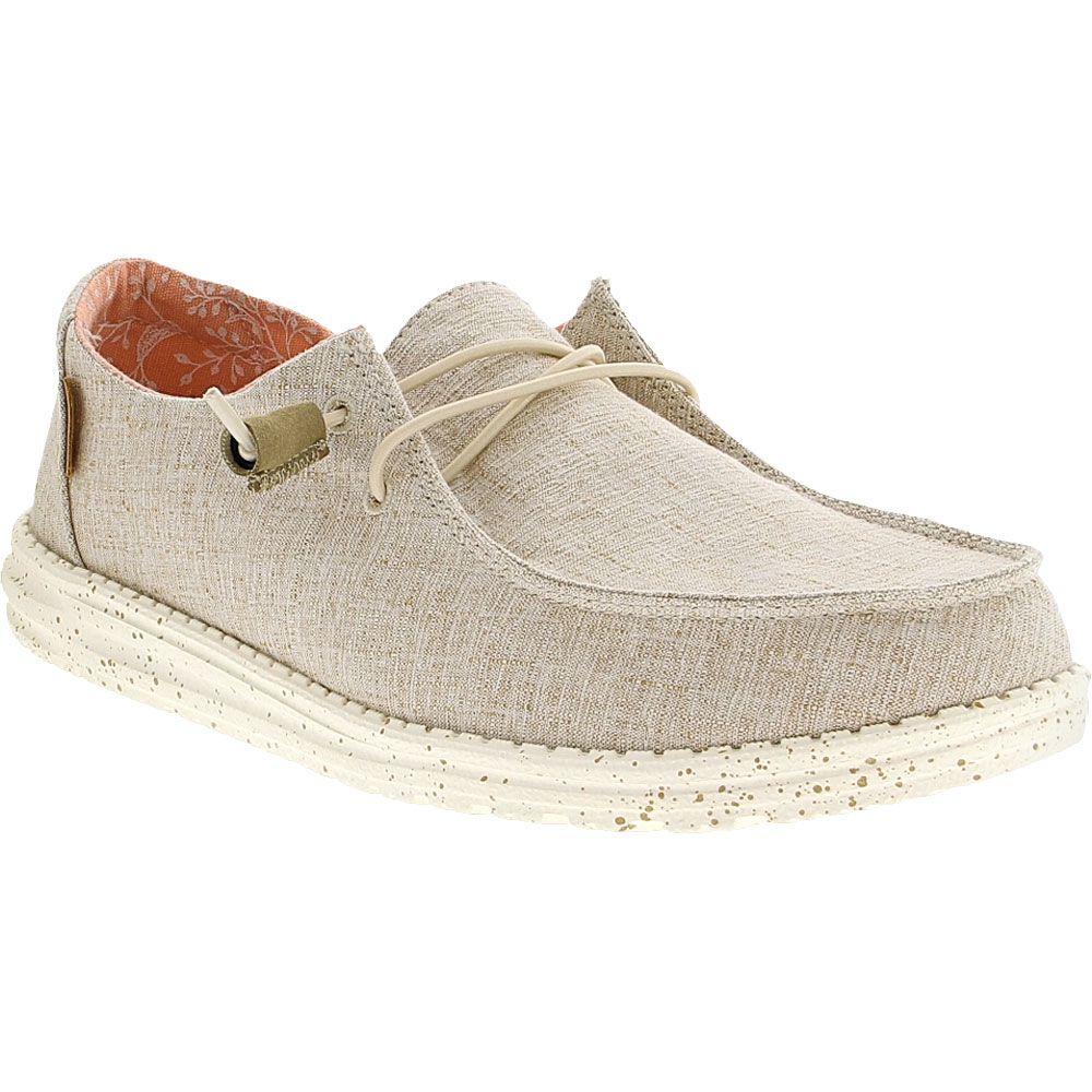 Hey Dude Women's Wendy Chambray White Nut Shoes US 10… - Gem
