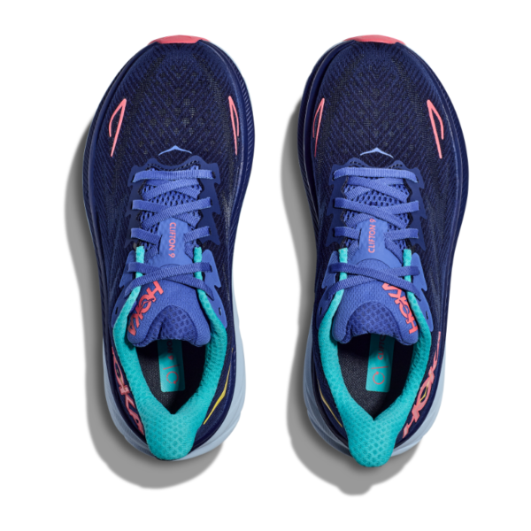 Women's HOKA Clifton 9 - Bellwether Blue/Ceramic (BBCRM) | Stan's Fit ...
