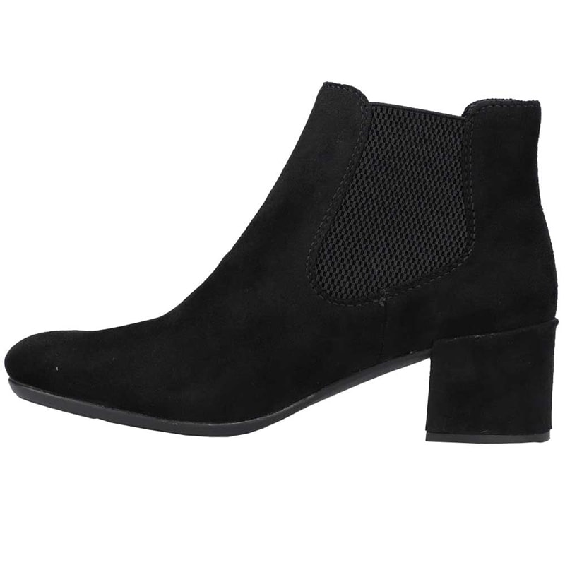 Women’s Rieker 70284 Ankle Boot – Black (Left)-min