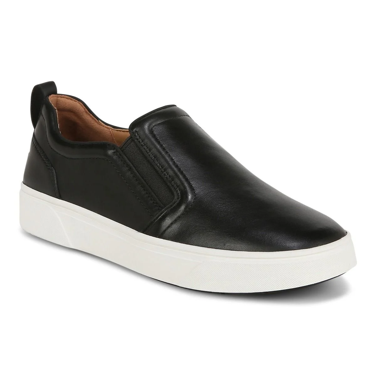 Women's Vionic Kimmie Sneaker - Black Leather | Stan's Fit For Your Feet