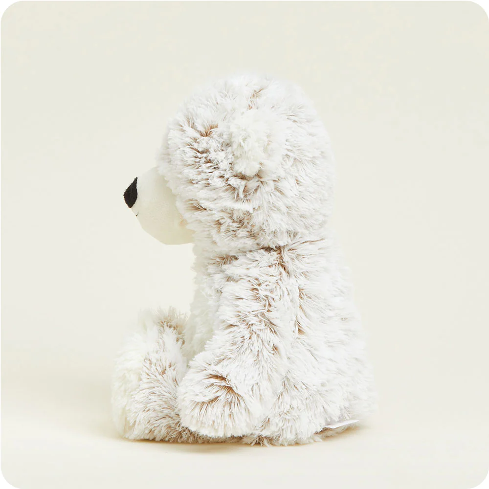 Warmies Plush Marshmallow Bear - Grey/White