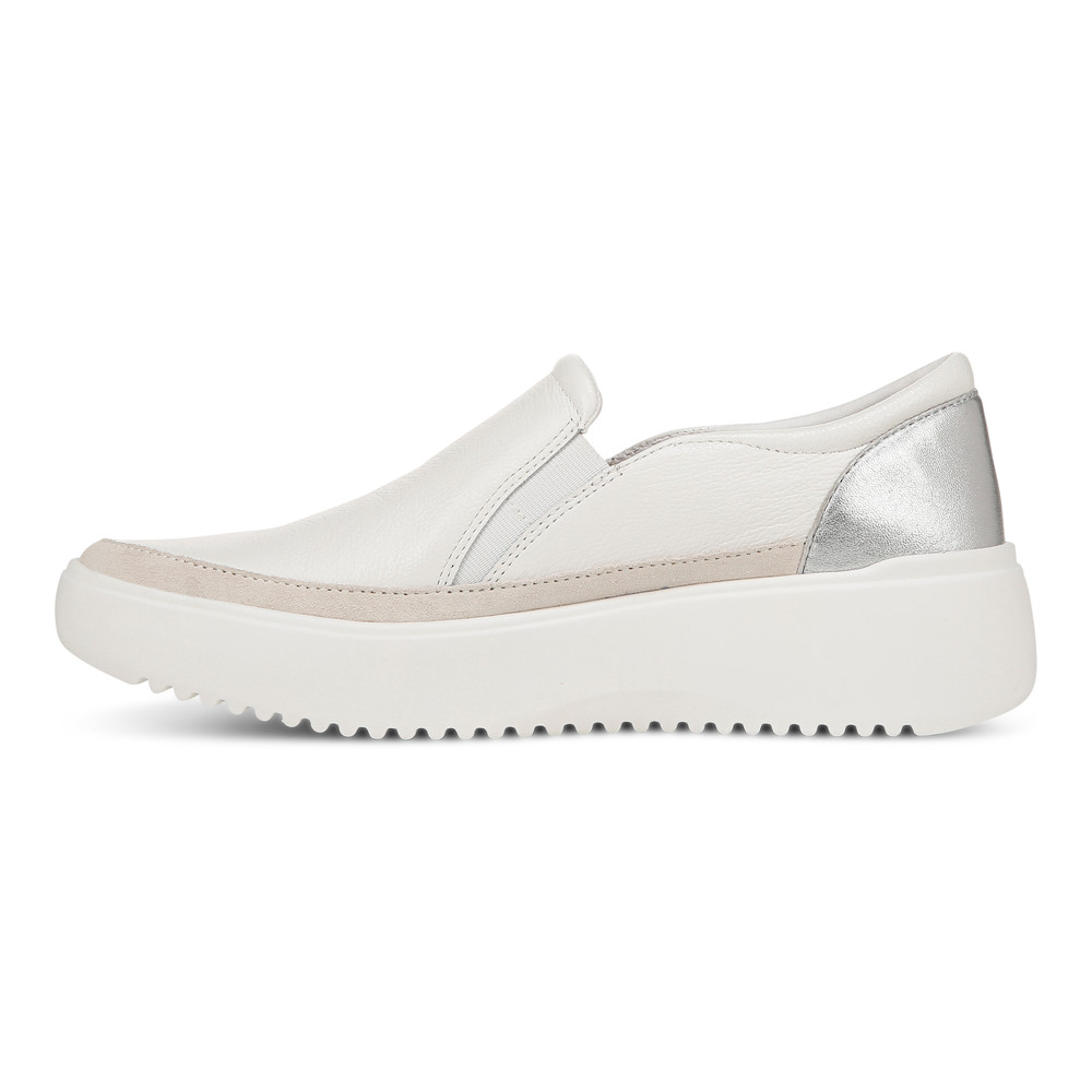 Women’s Vionic Kearny Platform Slip-On Sneaker – White
