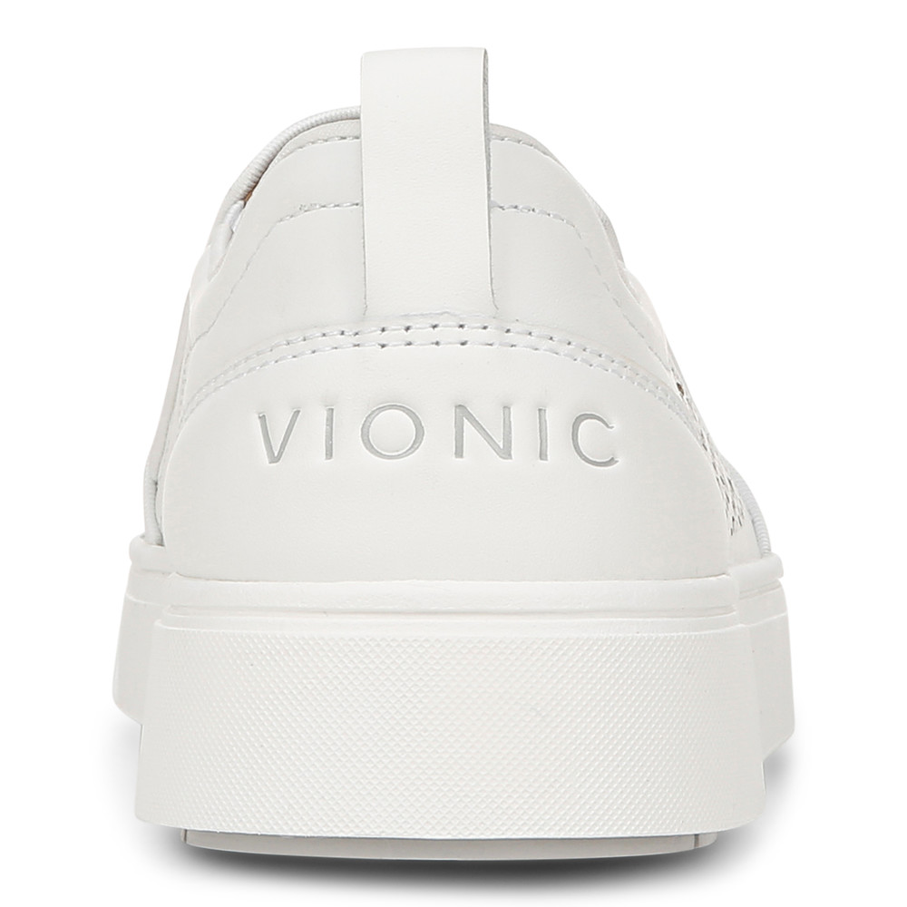 Women’s Vionic Kimmie Perf Sneaker – White