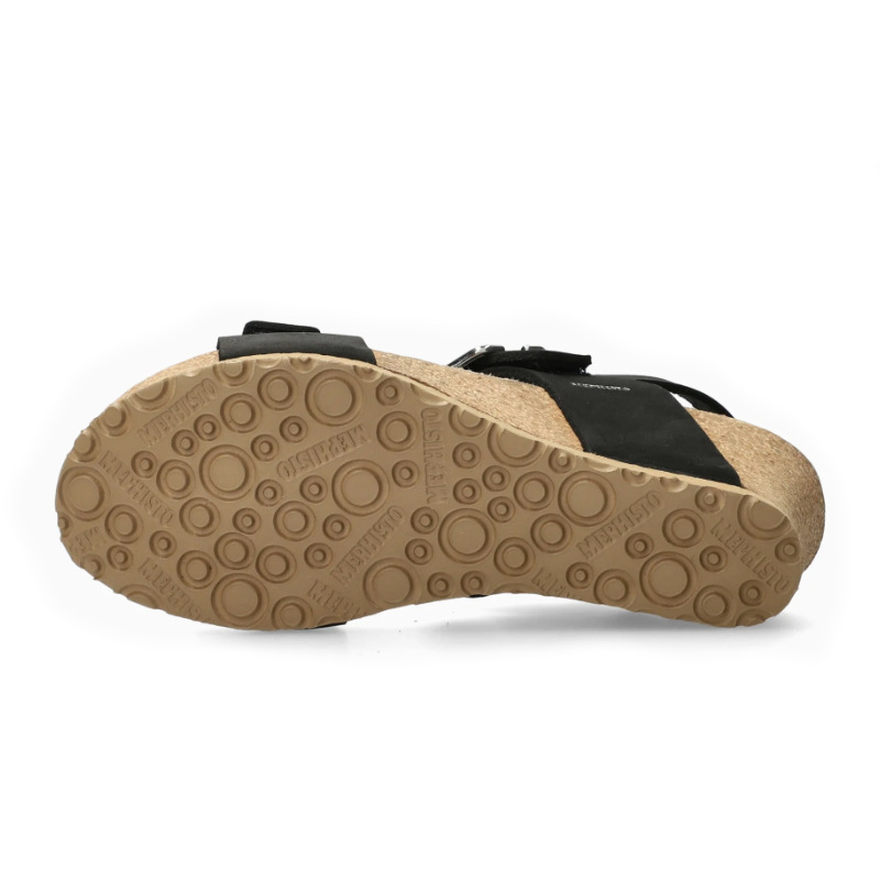 Women's Mephisto Lissandra - Black Sandlebuck