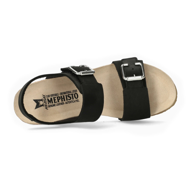 Women's Mephisto Lissandra - Black Sandlebuck