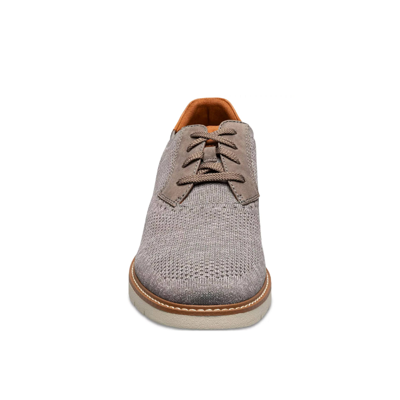 Men's Florsheim Vibe Knit Plain Toe Oxford - Grey