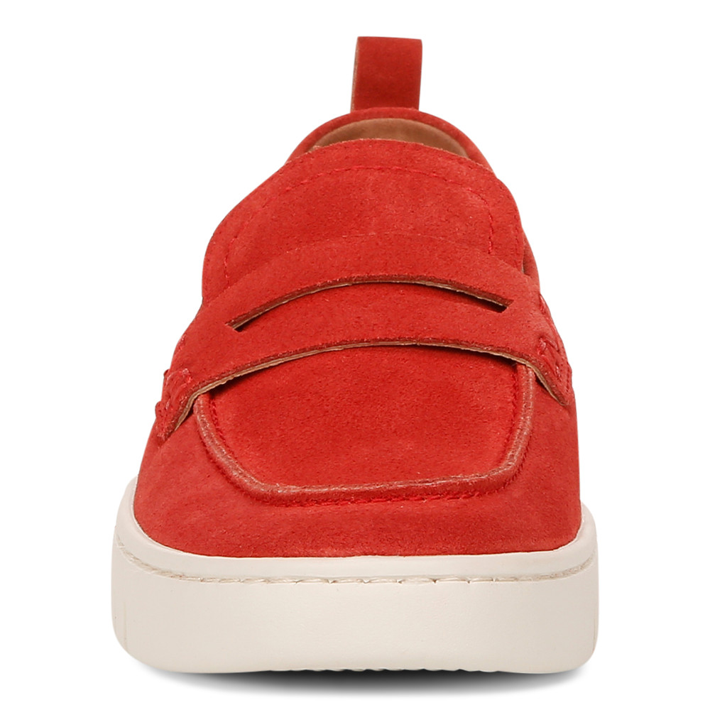 Women’s Vionic Uptown Loafer – Red Suede