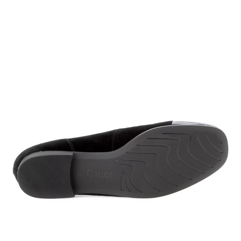 Women's Gabor Marbella Pisa Ballet Flat 1.351-17 - Schwarz